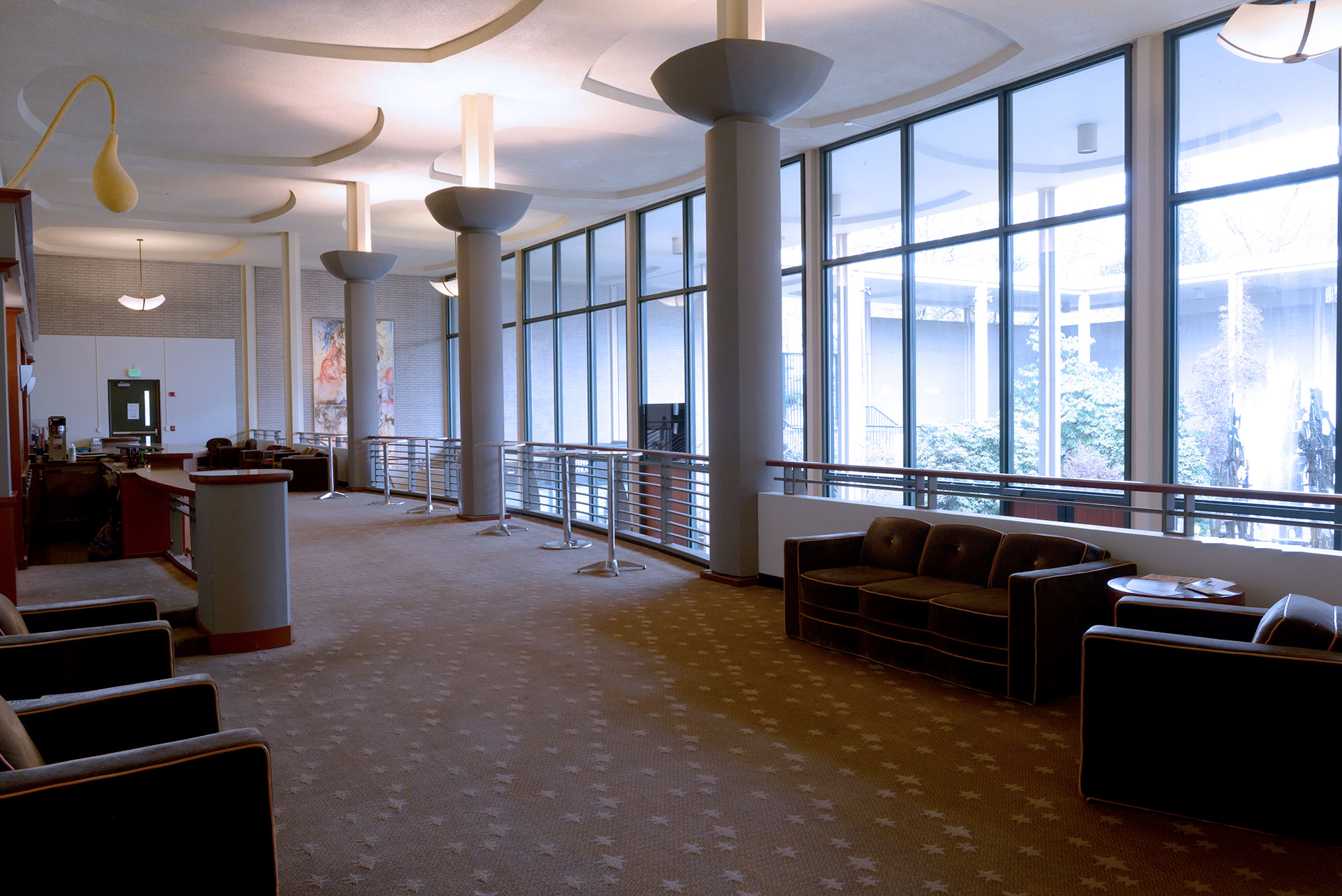 Cornish Playhouse upper lobby