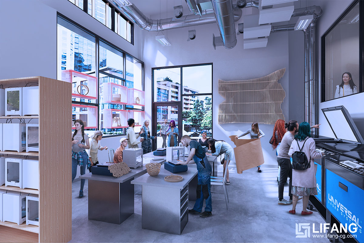 rendering fab lab