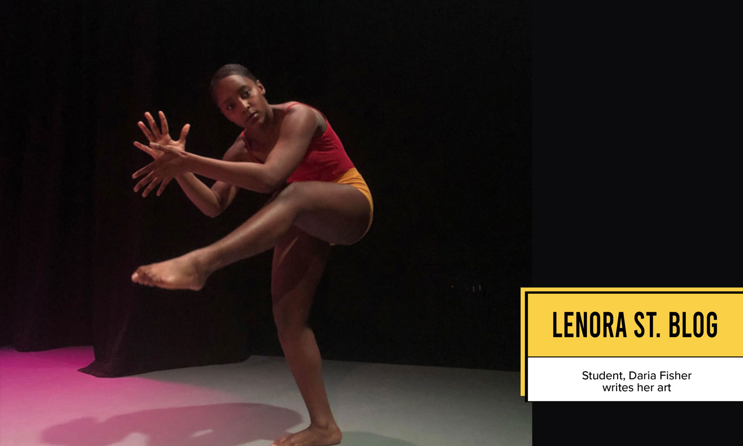 lenora st blog daria fisher writes about dance
